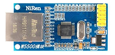 Módulo De Red Ethernet Jessinie W5500, Interfaz Spi Fu, 2 Pi