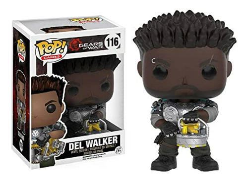 Figura De Acción  Pop Games: Gears Of War - Del (armored)