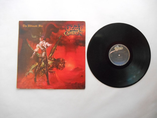 Ozzy Osbourne The Ultimate Sin Lp Vinilo Edic Colombia 1986