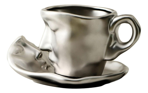 Juego De Taza De Té Y Platillo, Taza De Leche De Cerámica,