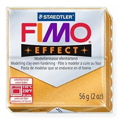 Arcilla Polimètrica Staedtler Fimo Effect Metallic Gold (11