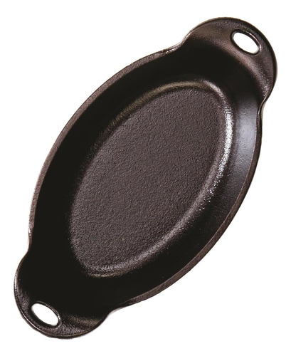 Mini Servidor Oval: Hierro Fundido Mejorado Y Sazonado