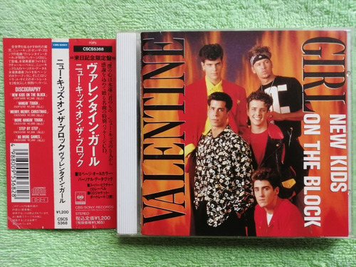 Eam Cd Single New Kids On The Block Valentine Girl Japones