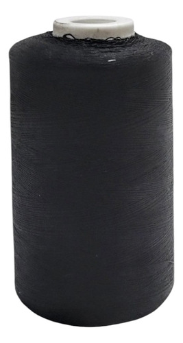 Cono De Hilo De Poliéster Para Recta Negro