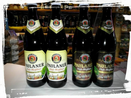 Cerveza Alemana Paulaner De Trigo Negra Botella De 500ml