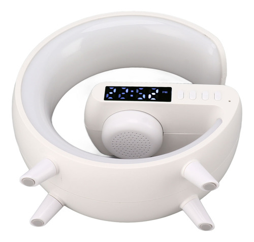 Altavoz Nocturno Led Con Carga Inalámbrica, Despertador Inte