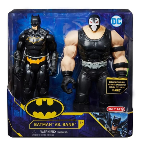 Figuras Dc Comics Batman Vs Bane 30 Cms - Spin Master