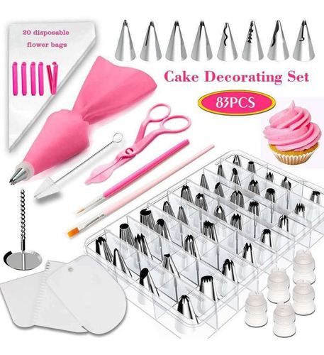 83pcs Set Cake Decorating Supplies Kit