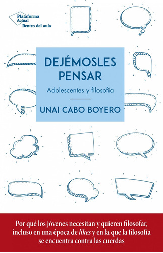 Libro Dejémosles Pensar - Cabo Boyero,unai