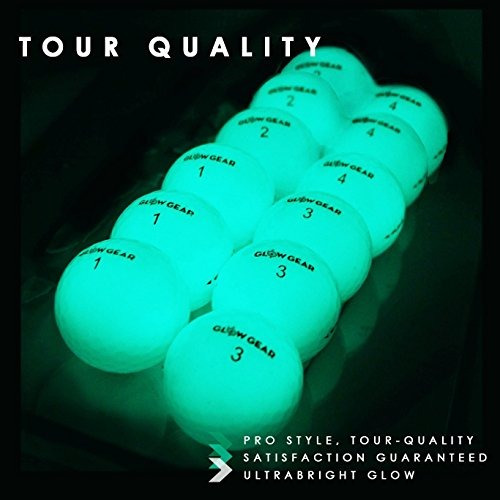 Bolas De Golf De Noche Glowv2 (12-pack) - Mejor Golpear Bola