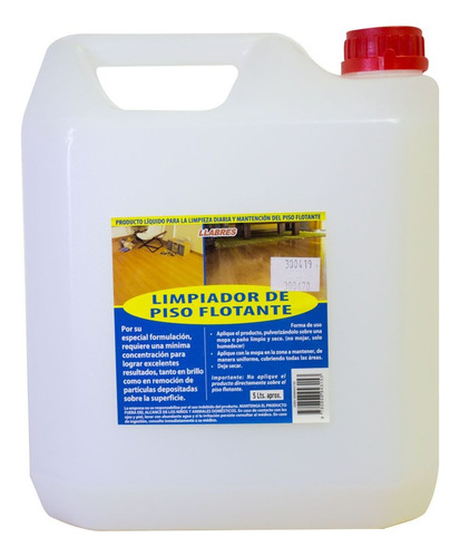 Limpiador Piso Flotante 5 L Llabres 