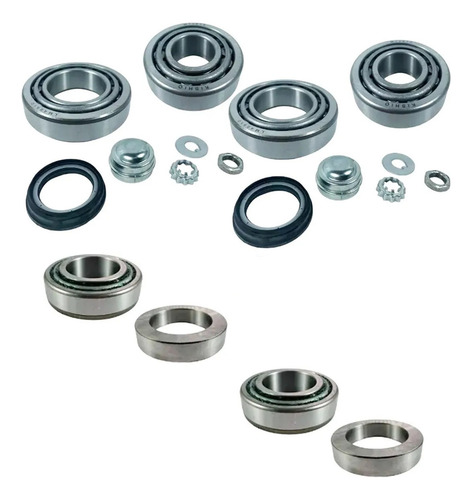 2 Baleros Traseros 4 Delanteros Nissan Pikup D21 94-04