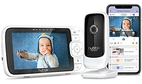 Hubble Connected Nursery Pal Link Premium - Monitor De Bebé 