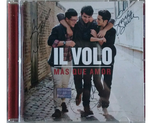 Cd Il Volo - Más Que Amor ¡firmado! Nuevo 