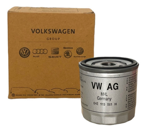 Filtro De Aceite Scirocco 04e115561h Volkswagen