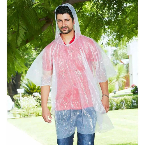 Impermeable Capa Portatil Poncho Lluvia Rompevientos Ligero