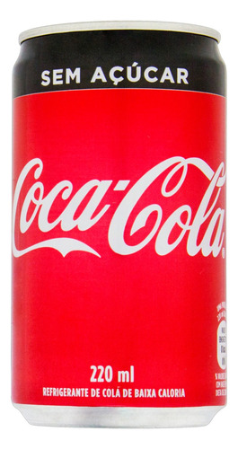 Refrigerante sem Açúcar Coca-Cola Lata 220ml