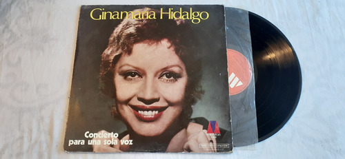 Ginamaria Hidalgo Concierto Para Una Sola Voz   Vinilo Ex