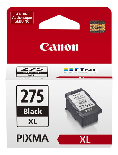 Cartucho De Tinta Negra Canon Pg-275xl, Compatible Con Impre