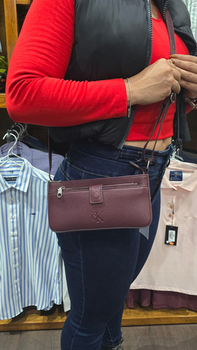 Bolsa Calvin Klein Ck Crossbody Colores Cierre Original