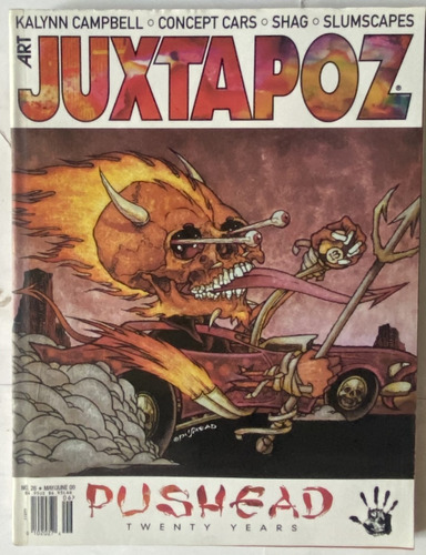 Juxtapoz, Arte, Street, Graffiti, Ilustración Usa 06/2000 X7