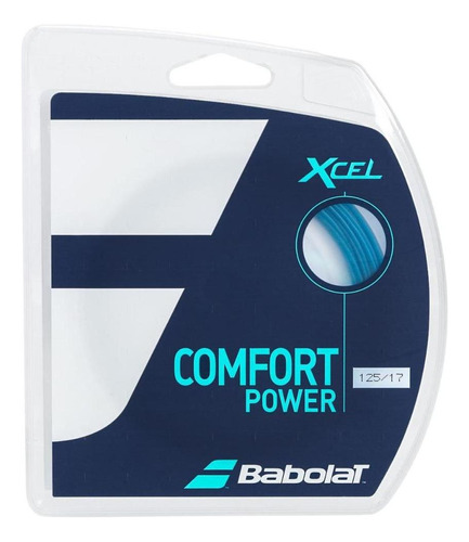 Corda Babolat Xcel 17l 1.25mm Azul - Set Individual