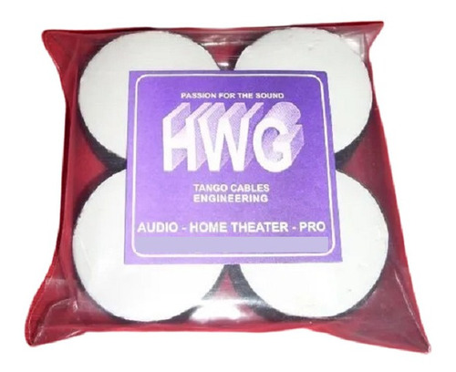 Bases/pies De Apoyo Hwg P/ Reproductores. Garantia Wp.