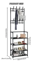 Comprar Zapatero Independiente 4niveles 8 Percheros Desmontable