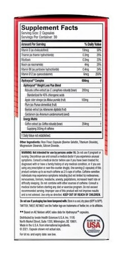 Hydroxycut Pro Clinical 60 Capsulas