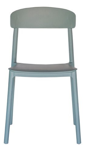 Silla Comedor Escritorio Pp Diseño Cala De Maga Collection Sin Tela Verde Musgo Verde Musgo