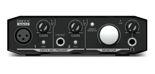 Placa De Sonido Mackie Onyx Artist 12 Interface De Audio 2x2