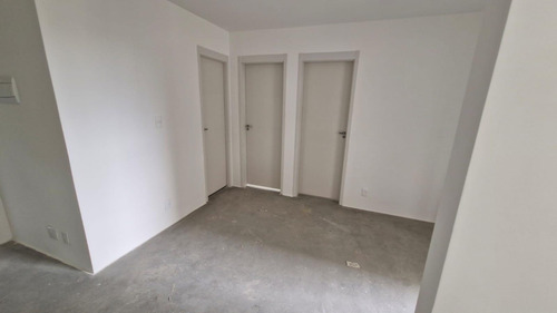 Apartamento Em Santos Com 2 Dormitórios, 1 Vaga De Garagem Para Carro, 1 Banheiro, Sala, Cozinha, Área De Serviço E Varanda