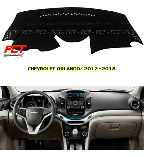 Cubre Tablero Premium / Chevrolet Orlando / 2015 2016 2017