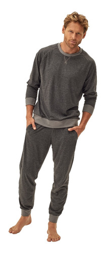 Pijama Invierno De Algodón Hombre Xy