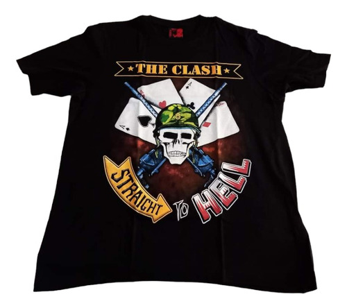 The Clash Band Polera Talla S