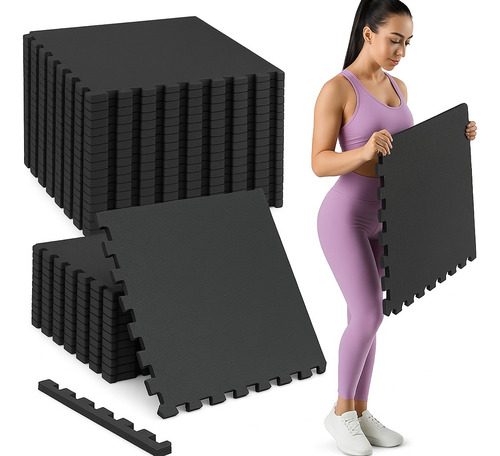 Piso Gym Ejercicio Tapete Resistente Durable 16 Piezas