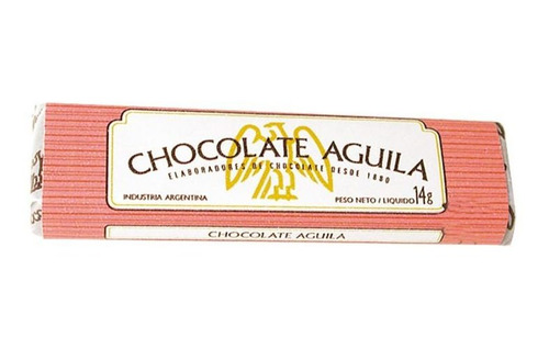 Pack X 24 Unid. Choctaza  Barrita 14 Gr Aguila Chocolates P