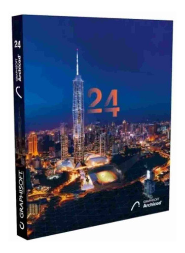 Imagem 1 de 3 de Archicad 24 Pt-br/ Inglês + 30gb Bibliotecas