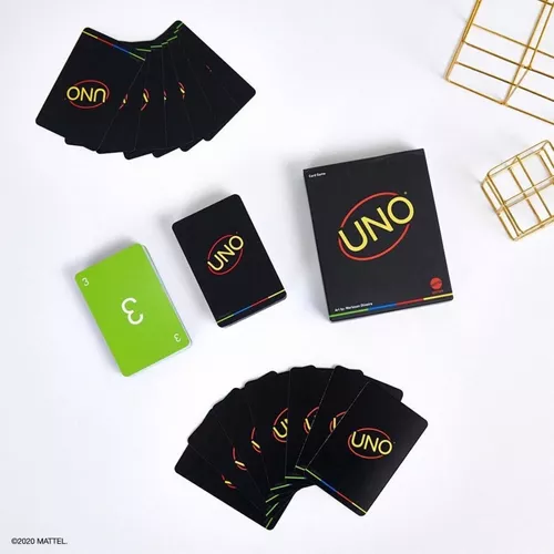 Jogo Uno - Minimalista - Mattel Original Lacrado