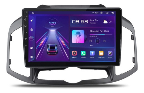 Radio De Coche 4g Android Carplay 2+32g Para Chevrolet Capti