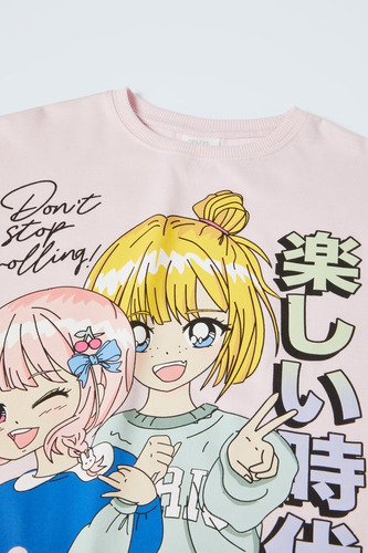 Camiseta Zara Niñas Algodón Manga Corta