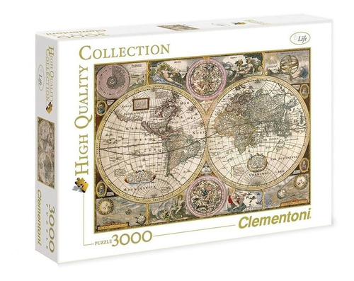 Puzzle Clementoni X 3000 Mapa Antigua Tor 33531 La Torre