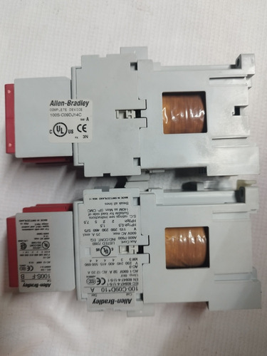 Allen-bradley 100s-c09dj14c, Contactores Bobina 24vcd, 2pzs. (Usado)