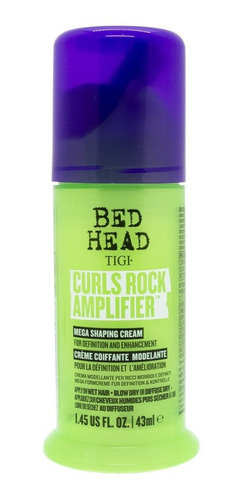 Tigi Bed Head Curls Rock Amplifier Crema Peinar Rulos X 43ml