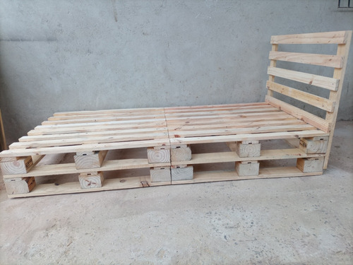 Cama De Pallet Rústica Solteiro