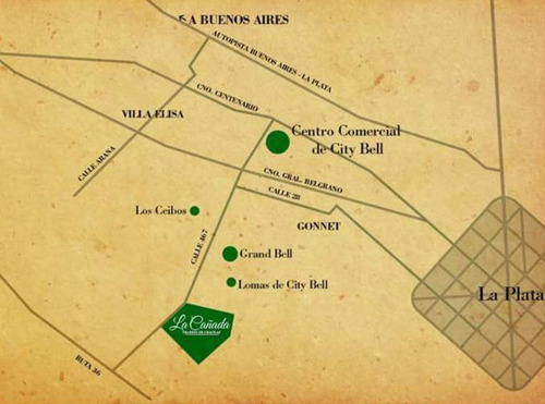 Imagen 3 de 5 de Terreno Venta -2630m2 Totales- City Bell