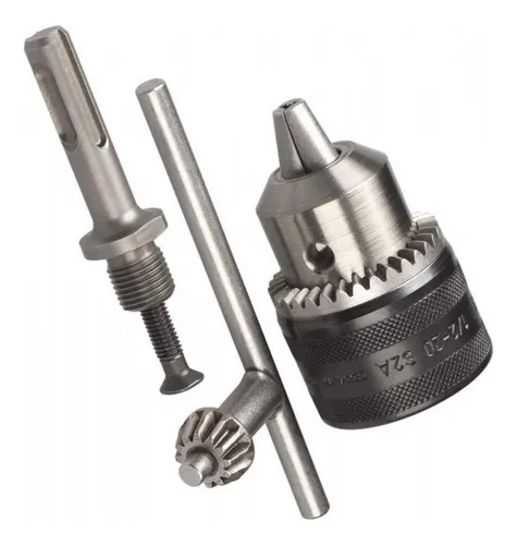 Kit Mandril Adaptador Sds Plus 13mm P/ Bosch Makita Dewalt