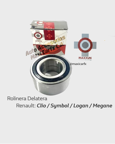 Rolinera Delantera Para Renault Clio / Logan / Megane