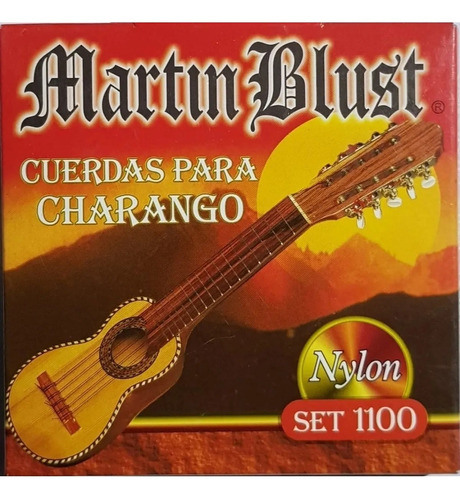 Encordado Charango Nylon Martin Blust 1100 