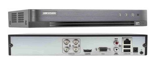 Dvr 4 Canales Turbo 1080p H.265pro+1ch Ip,acusense Hikvision